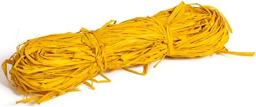 Raffia Yellow 50g