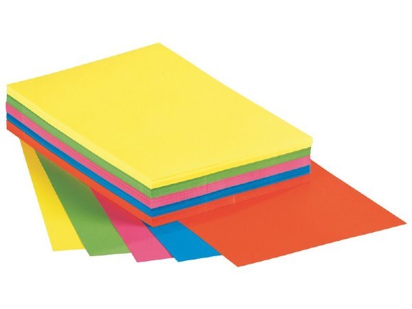 A4 Assorted Strong Colour Paper (100 Sheets)
