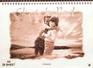 A4 Spiral Sketch Pad