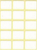 White Labels 16mm x 22mm (Pack 126)