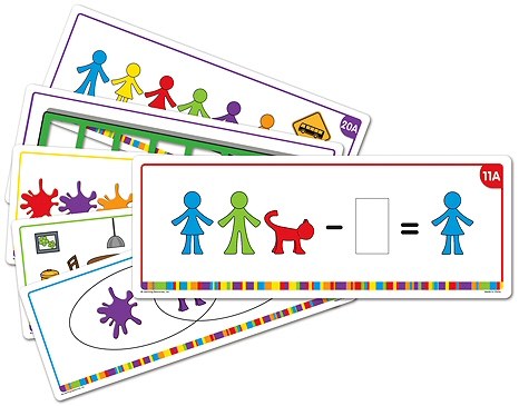 All About Me Family Counter Activity Cards (Set 21)