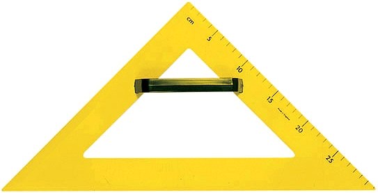 Whiteboard/Blackboard Set Square 45 Degree