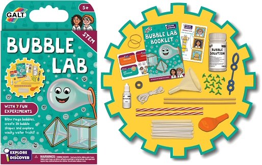Kit Scientifique Bubble Lab - Expériences De Bulles Géantes, Serpent à Bulles - Pour Enfants à Partir De 5 Ans