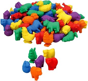 Chubby Farm Animal Counters (Tub 72)
