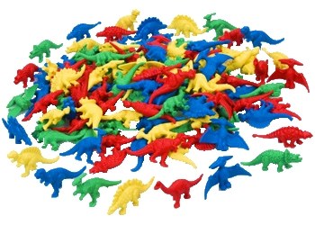 Dinosaur Counters (Tub 128)