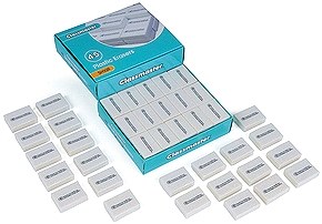 Classmaster Medium Economy Erasers (Box 45)