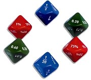 Equivalence Dice 30mm (Set 6)