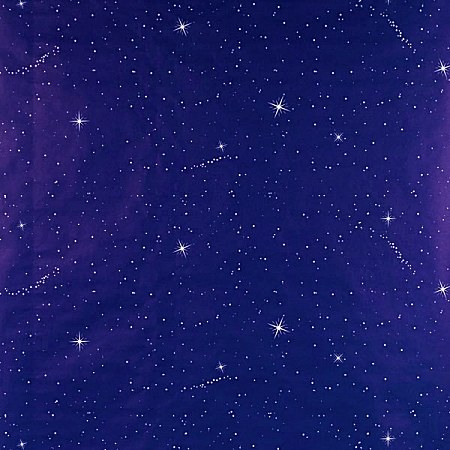 Night Sky Fadeless Backing Paper Roll 3.7M x 1.2M