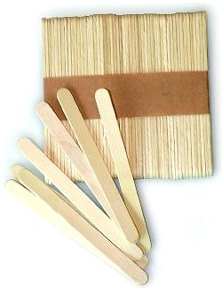 Standard Ice Pop Sticks 10 x 115mm (Pack 100)