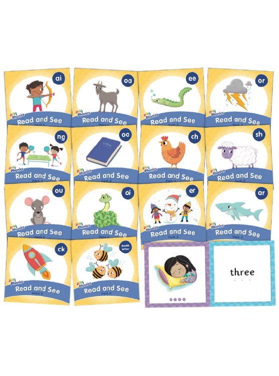 Jolly Phonics Read and See Pack 2 (12 books)