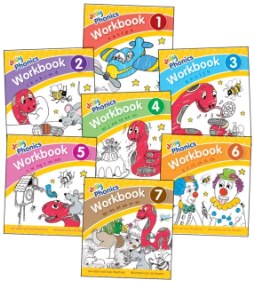 Jolly Phonics Workbooks Set 1-7