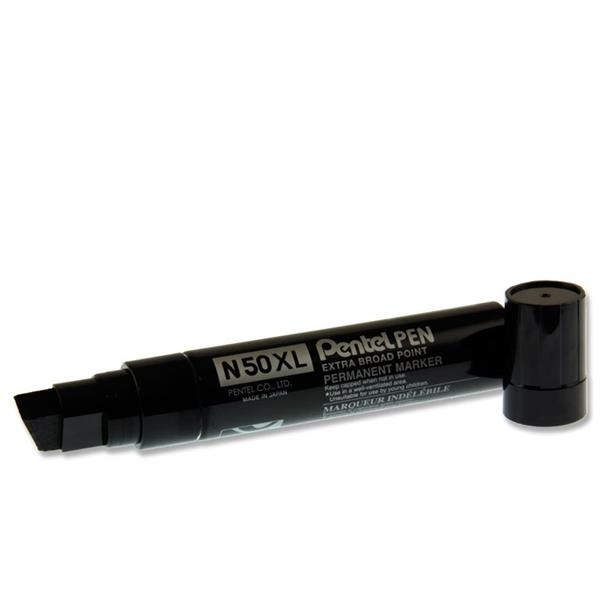 Black Jumbo Permanent Marker Chisel Tip