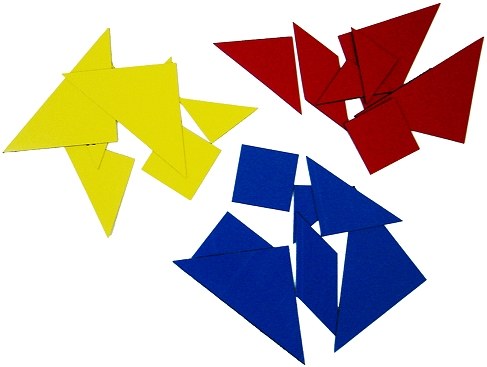 Teachers Magnetic Tangrams (Set 21)