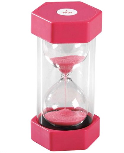 Large Sand Timer 2 Minute 16cm