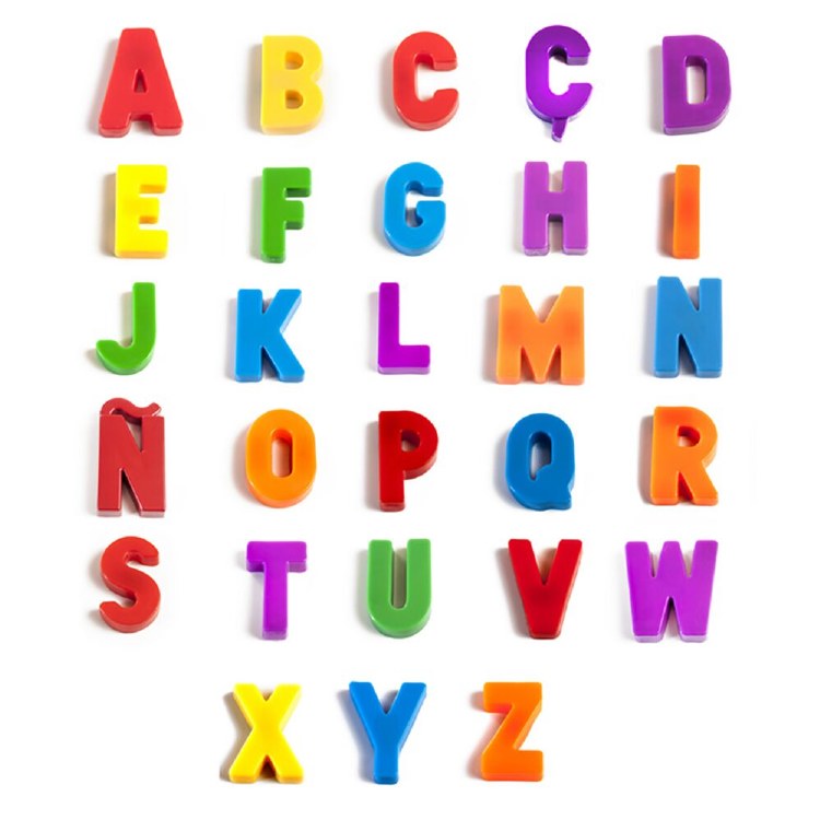 Magnetic Capital Letters 32mm (154 pieces)