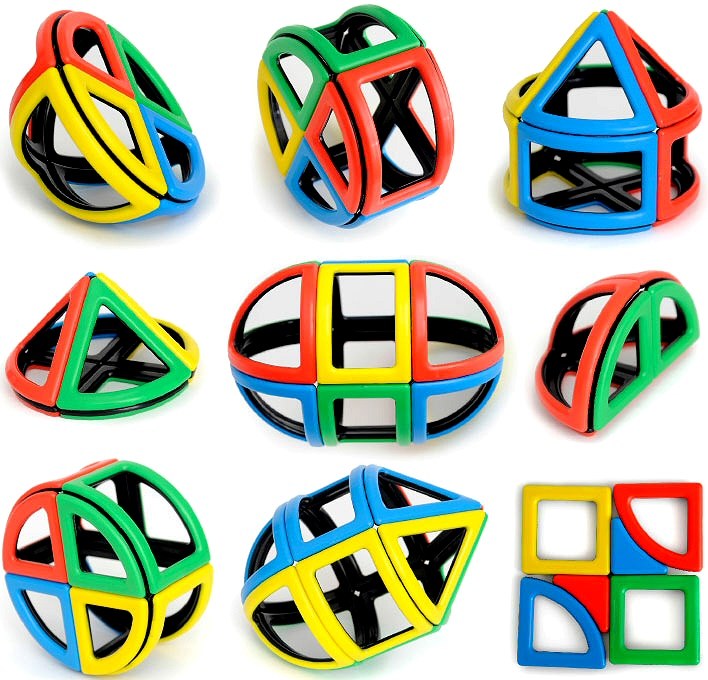 Polydron Magnetic Sphera Class Set (72 piece)