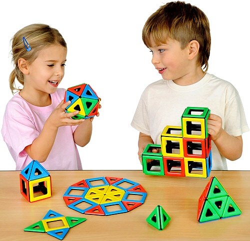 Polydron Magnetic Class Set (96 piece)