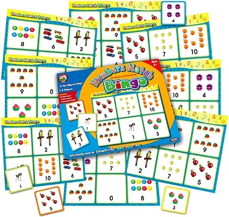 Bingo Numbers Match
