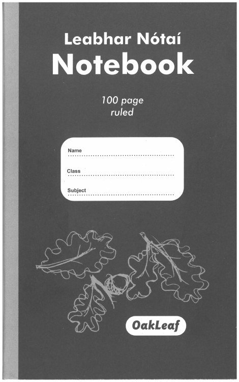 Notebook 100 Page (Oakleaf)