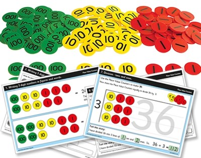 Place Value Counters With Workcards