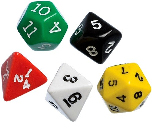 Polyhedral Dice 20mm (Set 10)