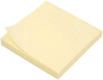 Sticky Notes 3" x 3" Yellow (Pack 100)