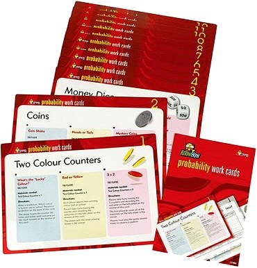 Double-Sided Probability Work Cards (Set 12)