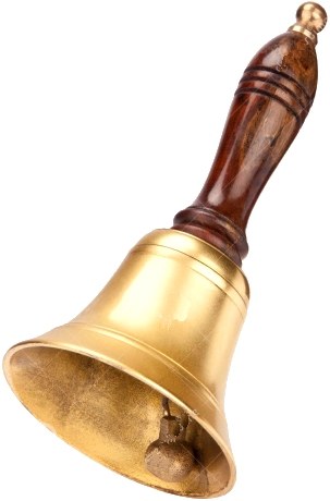 Brass School Bell