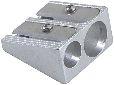 Metal Sharpener Double Hole - Each