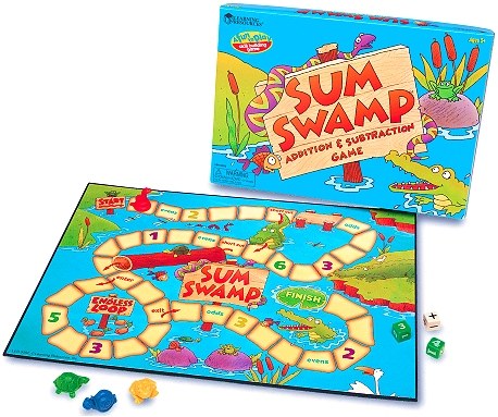 Sum Swamp Addition & Subtraction Game (5-9 years)