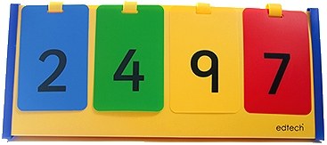 Teacher Place Value Number Flip T.H.T.U.