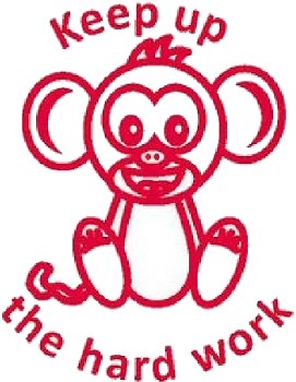 Self-Inking Stamper Keep up the Hard Work