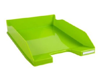 Exacompta Stackable Letter Tray Green