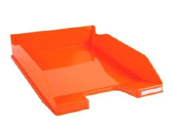 Exacompta Stackable Letter Tray Orange