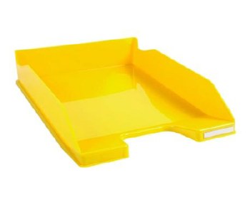 Exacompta Stackable Letter Tray Yellow