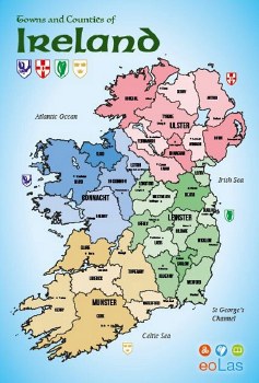 Ireland Map Chart (Eolas)