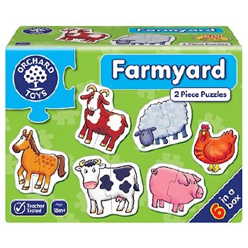 Baby Puzzles Farmyard (2 piece)