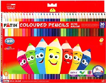 Fatih Strong Lead Colouring Pencils (Pack 36)