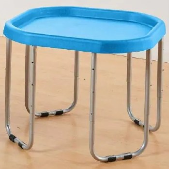 Mini Tuff Spot Tray with Stand - Earthy Blue