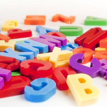 Magnetic Capital Letters 32mm (76 pieces)