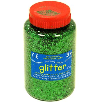 Green Glitter Shaker 400gm