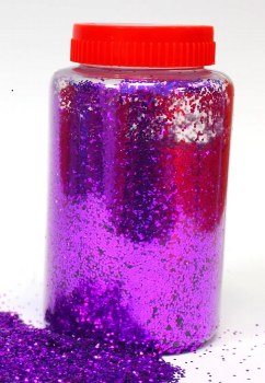 Purple Glitter Shaker 400gm