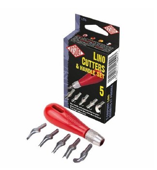 Lino Handle & 5 Cutters