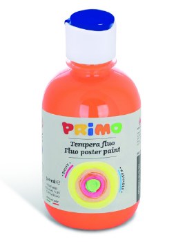 Orange Fluorescent Poster Paint - 300ml