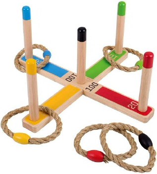 Wooden Cross Target Quoits