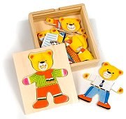 Mr Bear Dress-Up Puzzle (18 piece)