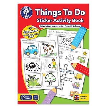 Things To Do Activity Book & Stickers (5+ years)