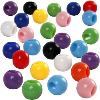 Pony Beads 8mm (Pack 350)