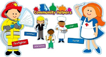 Community Helpers Bulletin Board