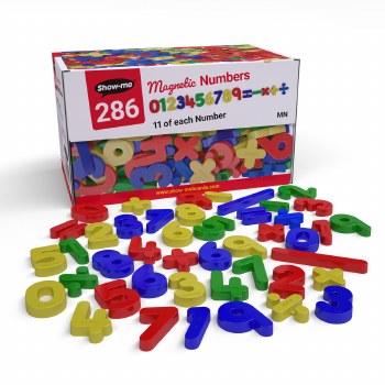 Magnetic Numbers & Symbols 35mm (286 pieces)